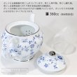 画像6: 青風花鳥 [CUP３杯分の スモール ポット 350cc 茶漉し付 白磁 ] 日本製 (6)