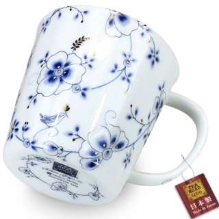 TEA ROAD 5000 サービストレー　BA-00449 新品未使用保管品 Amazon.co.jp: TEA ROAD 5000 ベニカズラ マグカップ 白磁 容量